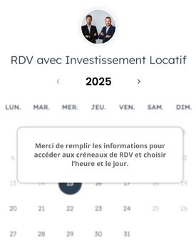 Prise de rendez-vous