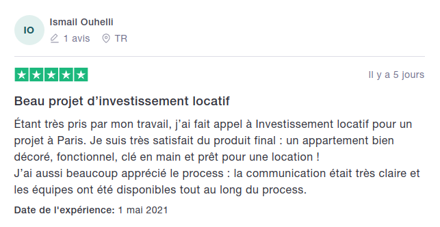 Témoignage Investissement locatif.com